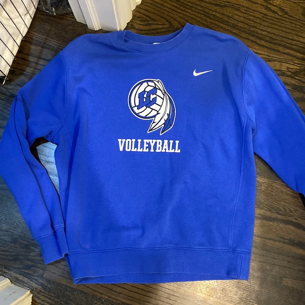 Nike royal blue volleyball crewneck
